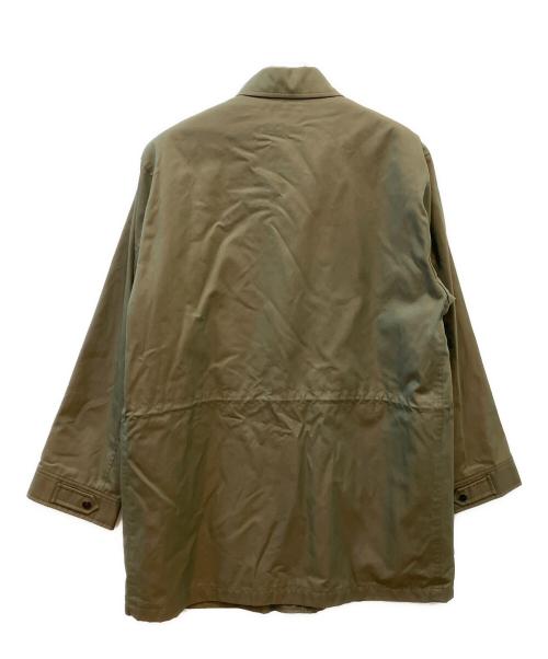 Burberry's（バーバリーズ）Burberry's (バーバリーズ) ライナー付コート 裏ノバチェック グリーン サイズ:LLの古着・服飾アイテム