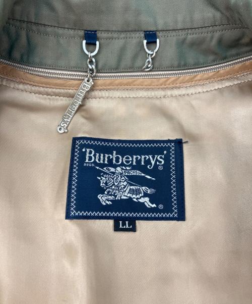 Burberry's（バーバリーズ）Burberry's (バーバリーズ) ライナー付コート 裏ノバチェック グリーン サイズ:LLの古着・服飾アイテム