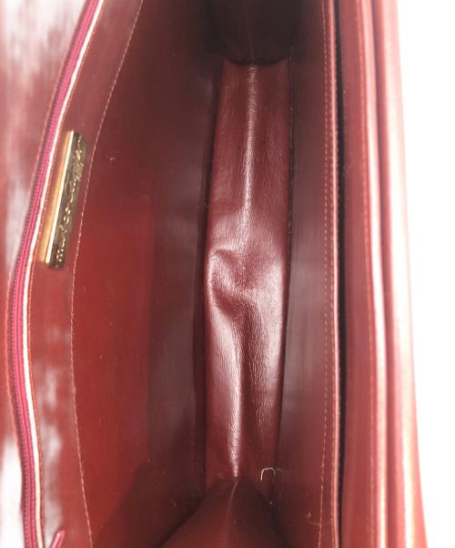 must de cartier（マストドゥカルティエ）must de Cartier (マストドゥカルティエ) ショルダーバッグ ボルドーの古着・服飾アイテム