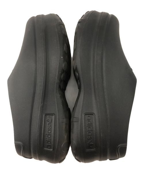 adidas（アディダス）adidas (アディダス) ミュール ブラック サイズ:24.5cmの古着・服飾アイテム