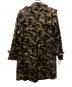 COMME des GARCONS (コムデギャルソン) トレンチコート　KX-814190 グリーン×ベージュ サイズ:記載なし：9000円