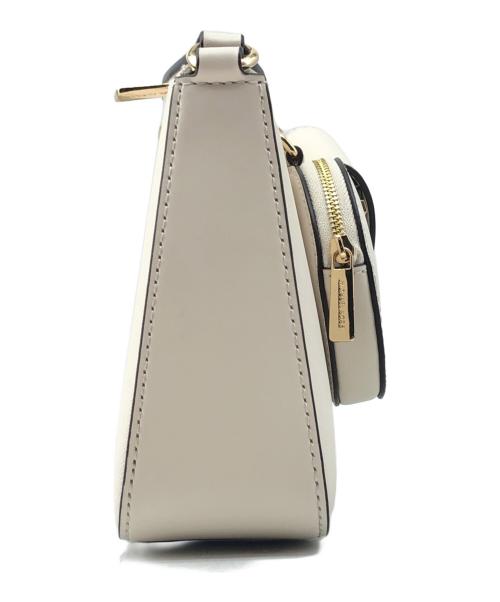 MICHAEL KORS（マイケル・コース）MICHAEL KORS (マイケル・コース) ショルダーバッグ ホワイトの古着・服飾アイテム