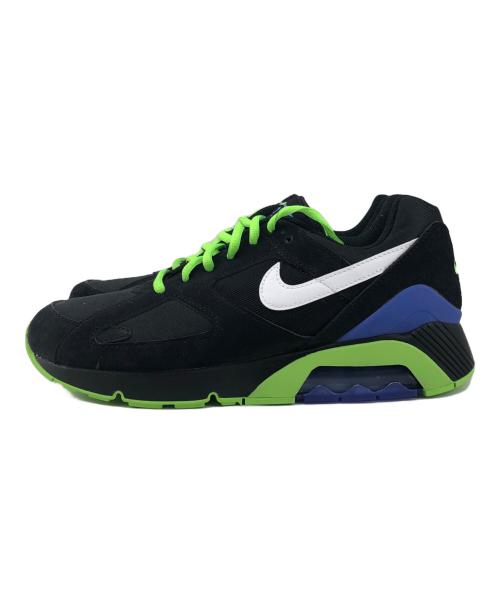 NIKE（ナイキ）NIKE (ナイキ) スニーカー　AIR 180 ブラック×グリーン サイズ:28cmの古着・服飾アイテム