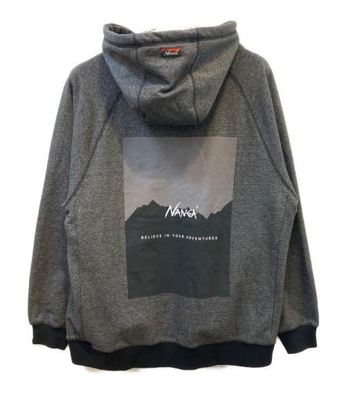 NANGA（ナンガ）NANGA (ナンガ) プルオーバーパーカー グレー サイズ:Ｌの古着・服飾アイテム