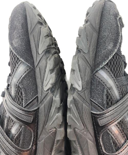 asics（アシックス）asics (アシックス) ローカットスニーカー　F621124 ブラック サイズ:27.5cmの古着・服飾アイテム