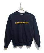 thisisneverthatディスイズネバーザット）の古着「クルーネックスウェット」｜ネイビー