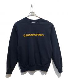 thisisneverthat（ディスイズネバーザット）の古着「クルーネックスウェット」｜ネイビー