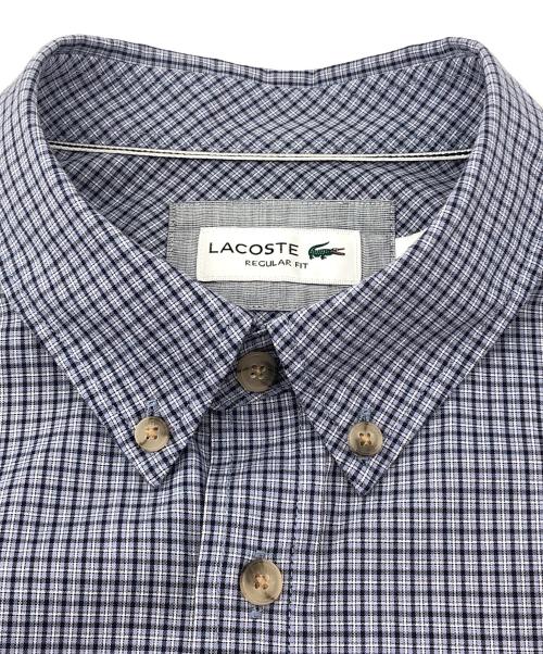 LACOSTE（ラコステ）LACOSTE (ラコステ) 半袖シャツ ネイビー サイズ:Ｍの古着・服飾アイテム