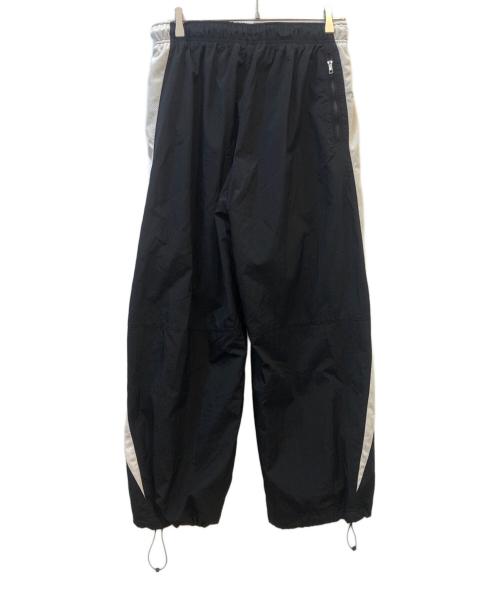 NIKE（ナイキ）NIKE (ナイキ) ウーブンパンツ ブラック×ホワイト サイズ:Ｌの古着・服飾アイテム