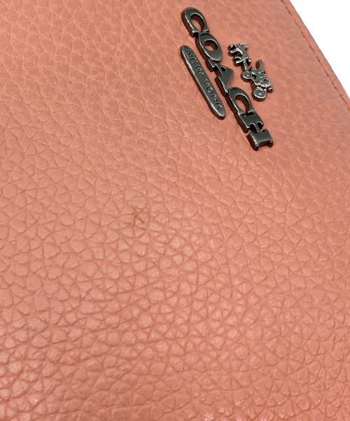 COACH（コーチ）COACH (コーチ) ポーチ ピンク サイズ:記載なしの古着・服飾アイテム
