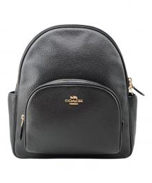 COACH（コーチ）の古着「レザーリュック」｜ブラック