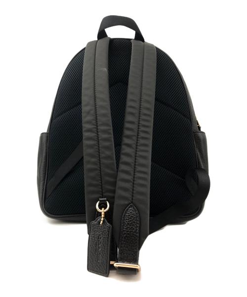 COACH（コーチ）COACH (コーチ) レザーリュック ブラックの古着・服飾アイテム