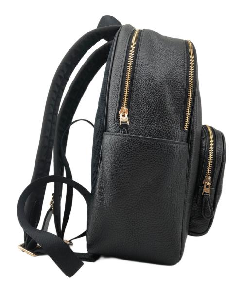 COACH（コーチ）COACH (コーチ) レザーリュック ブラックの古着・服飾アイテム