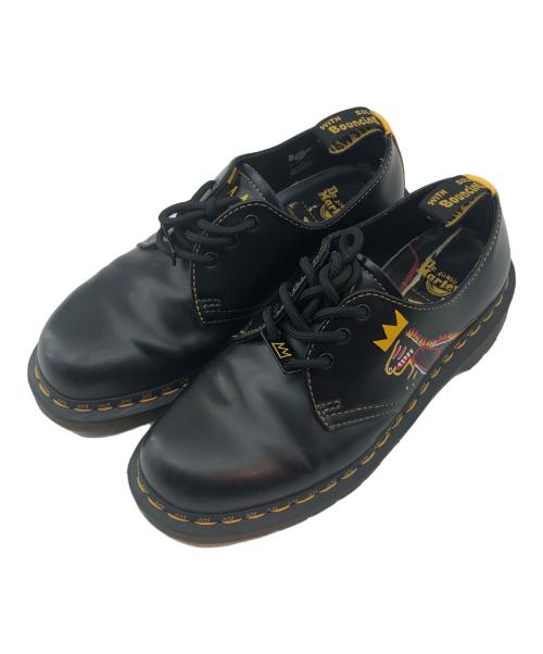 Dr.Martens（ドクターマーチン）Dr.Martens (ドクターマーチン) 3ホールシューズ	バスキア ブラック サイズ:5の古着・服飾アイテム
