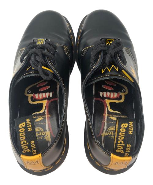 Dr.Martens（ドクターマーチン）Dr.Martens (ドクターマーチン) 3ホールシューズ	バスキア ブラック サイズ:5の古着・服飾アイテム
