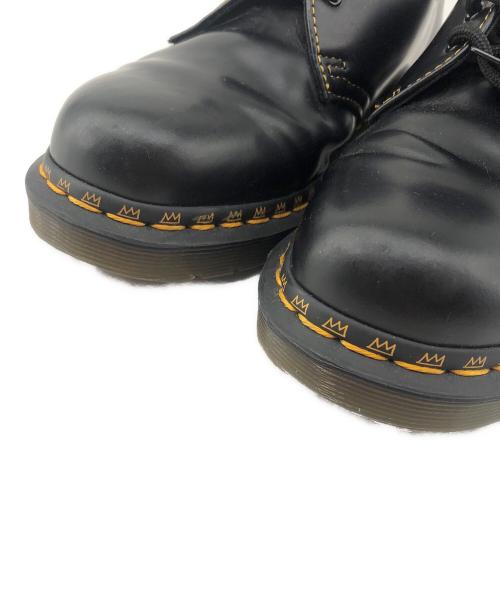 Dr.Martens（ドクターマーチン）Dr.Martens (ドクターマーチン) 3ホールシューズ	バスキア ブラック サイズ:5の古着・服飾アイテム
