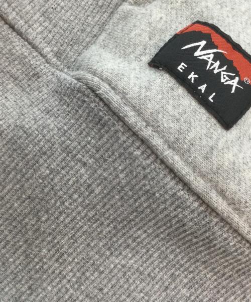 NANGA（ナンガ）NANGA (ナンガ) クルーネックスウェット グレー サイズ:Ｍの古着・服飾アイテム