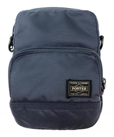 中古・古着通販】PORTER (ポーター) ショルダーポーチ FLASH ネイビー 中古・古着通販】PORTER (ポーター) ショルダーポーチ FLASH ネイビー