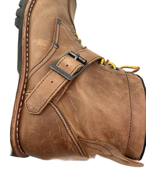 AVIREX（アヴィレックス）AVIREX (アヴィレックス) バイカーブーツ ブラウン サイズ:27.5cmの古着・服飾アイテム