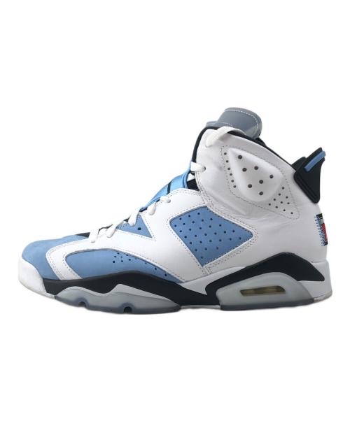 NIKE（ナイキ）NIKE (ナイキ) ハイカットスニーカー　AIR JORDAN 6 RETRO スカイブルー×ホワイト サイズ:28cmの古着・服飾アイテム