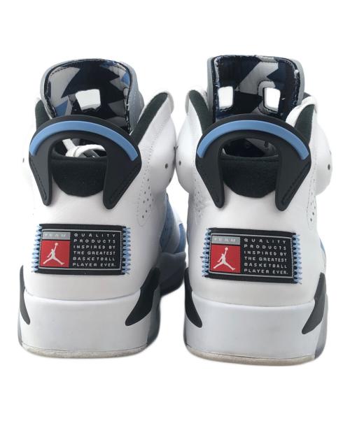 NIKE（ナイキ）NIKE (ナイキ) ハイカットスニーカー　AIR JORDAN 6 RETRO スカイブルー×ホワイト サイズ:28cmの古着・服飾アイテム