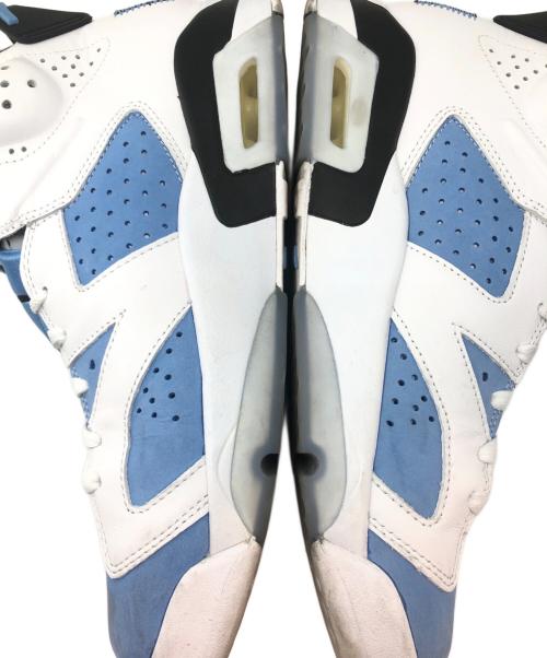 NIKE（ナイキ）NIKE (ナイキ) ハイカットスニーカー　AIR JORDAN 6 RETRO スカイブルー×ホワイト サイズ:28cmの古着・服飾アイテム