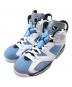 NIKE（ナイキ）の古着「ハイカットスニーカー　AIR JORDAN 6 RETRO」｜スカイブルー×ホワイト