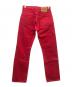 LEVI'S (リーバイス) デニムパンツ レッド サイズ:w30：8000円