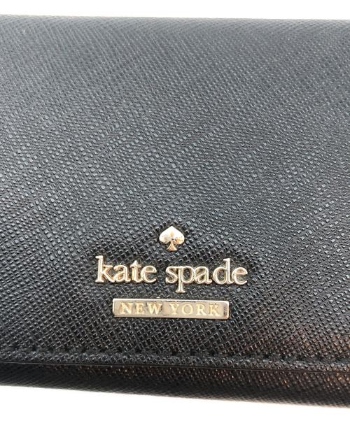 Kate Spade（ケイトスペード）Kate Spade (ケイトスペード) キーケース ブラックの古着・服飾アイテム