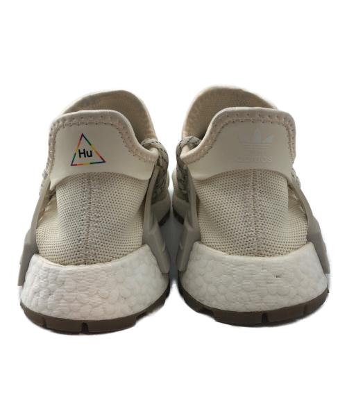 adidas（アディダス）adidas (アディダス) Pharrell Williams (ファレルウィリアムス) スニーカー	NMD ホワイト サイズ:25の古着・服飾アイテム