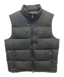 POLO RALPH LAUREN（ポロ・ラルフローレン）の古着「ダウンベスト」｜ブラック