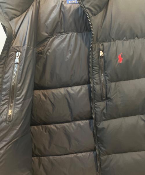 POLO RALPH LAUREN（ポロ・ラルフローレン）POLO RALPH LAUREN (ポロ・ラルフローレン) ダウンベスト ブラック サイズ:Ｌの古着・服飾アイテム