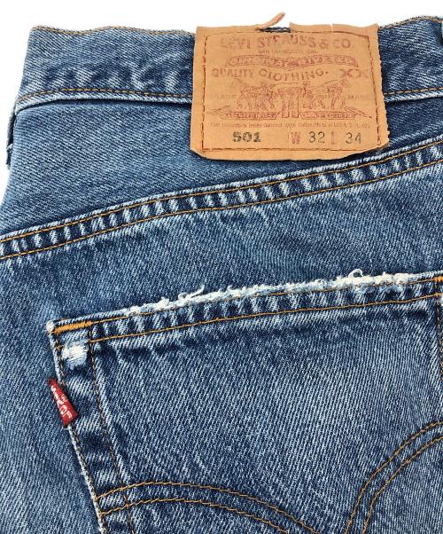 LEVI'S（リーバイス）LEVI'S (リーバイス) デニムパンツ ボタン裏553 USA製 ブルー サイズ:W32L34の古着・服飾アイテム