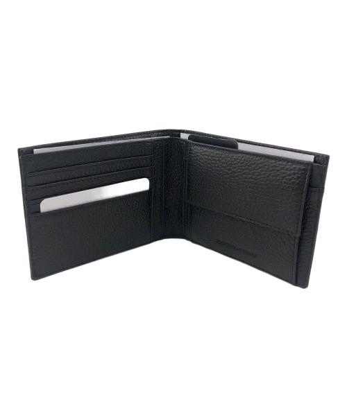 EMPORIO ARMANI（エンポリオ アルマーニ）EMPORIO ARMANI (エンポリオ アルマーニ) ウォレット＆カードホルダー ブラック 未使用品の古着・服飾アイテム