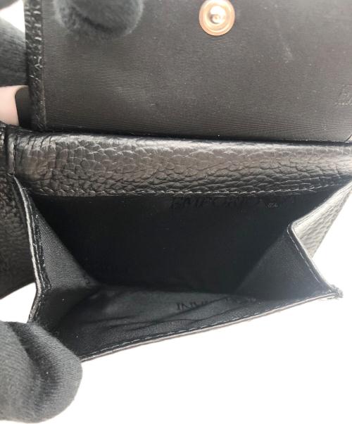 EMPORIO ARMANI（エンポリオ アルマーニ）EMPORIO ARMANI (エンポリオ アルマーニ) ウォレット＆カードホルダー ブラック 未使用品の古着・服飾アイテム