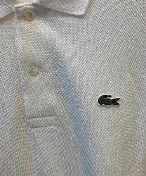 LACOSTE（ラコステ）LACOSTE (ラコステ) ポロシャツ ホワイト サイズ:Mの古着・服飾アイテム