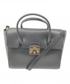 FURLAフルラ）の古着「2WAYショルダーバッグ」｜ブラック