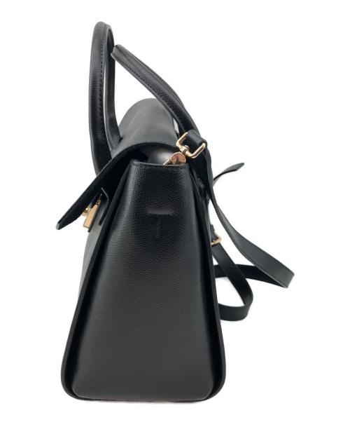 FURLA（フルラ）FURLA (フルラ) 2WAYショルダーバッグ ブラックの古着・服飾アイテム