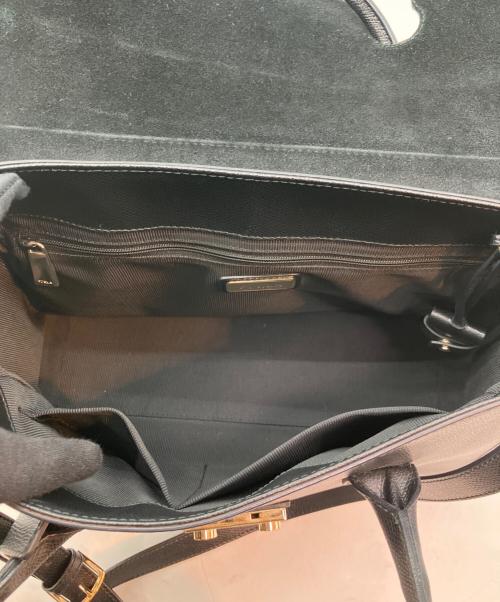 FURLA（フルラ）FURLA (フルラ) 2WAYショルダーバッグ ブラックの古着・服飾アイテム