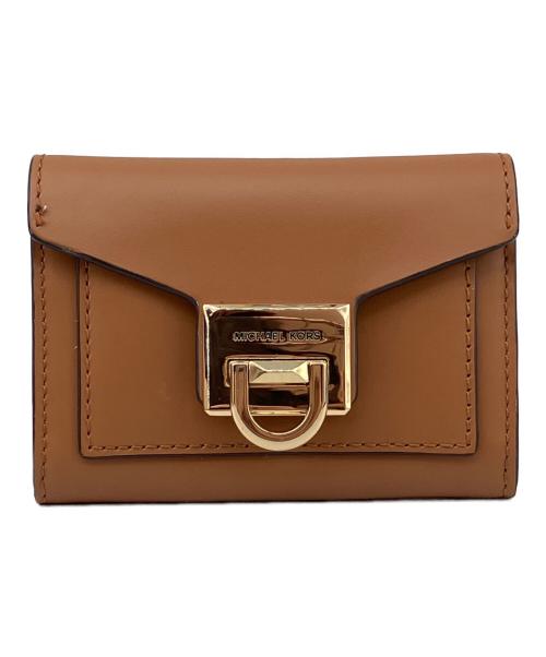 MICHAEL KORS（マイケルコース）MICHAEL KORS (マイケル・コース) コンパクトウォレット ブラウン サイズ:不明の古着・服飾アイテム