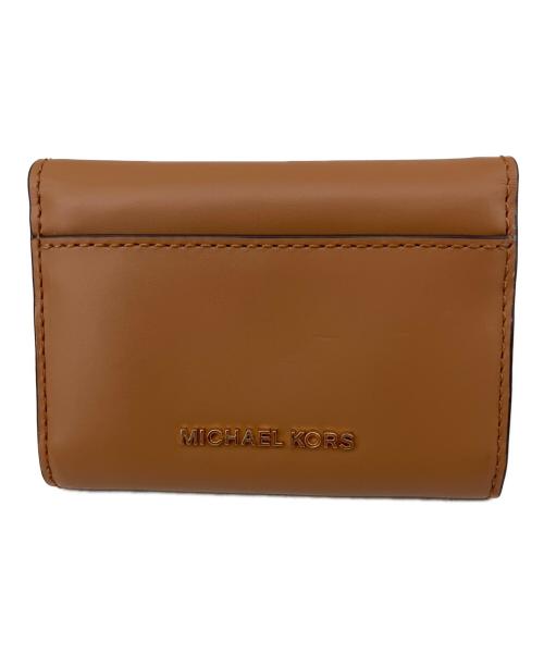 MICHAEL KORS（マイケルコース）MICHAEL KORS (マイケル・コース) コンパクトウォレット ブラウン サイズ:不明の古着・服飾アイテム