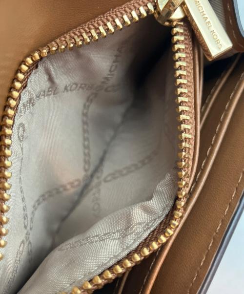 MICHAEL KORS（マイケルコース）MICHAEL KORS (マイケル・コース) コンパクトウォレット ブラウン サイズ:不明の古着・服飾アイテム