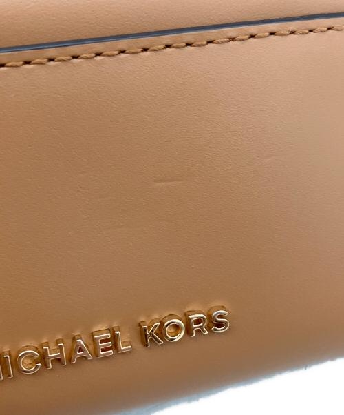 MICHAEL KORS（マイケルコース）MICHAEL KORS (マイケル・コース) コンパクトウォレット ブラウン サイズ:不明の古着・服飾アイテム