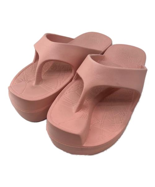 RAKUBAKI（ラクバキ）RAKUBAKI (ラクバキ) イージーサンダル ピンク サイズ:1Lの古着・服飾アイテム