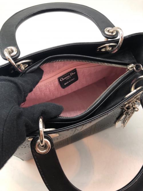 Christian Dior（クリスチャン ディオール）Christian Dior (クリスチャン ディオール) ハンドバッグ ブラックの古着・服飾アイテム