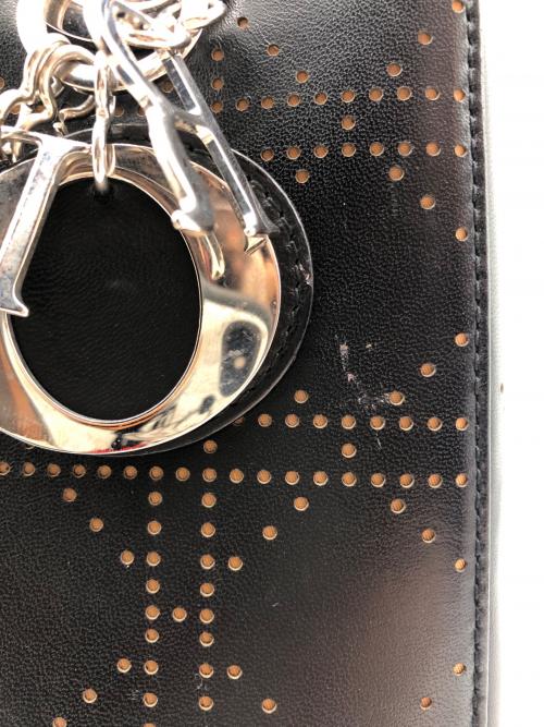 Christian Dior（クリスチャン ディオール）Christian Dior (クリスチャン ディオール) ハンドバッグ ブラックの古着・服飾アイテム