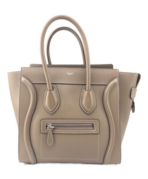 CELINE（セリーヌ）CELINE (セリーヌ) ハンドバッグ ベージュの古着・服飾アイテム