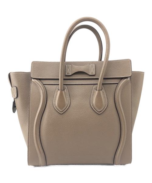CELINE（セリーヌ）CELINE (セリーヌ) ハンドバッグ ベージュの古着・服飾アイテム