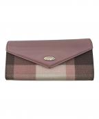 BURBERRY BLUE LABELバーバリー ブルー レーベル）の古着「長財布」｜ベージュ
