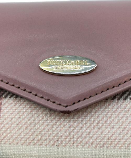 BURBERRY BLUE LABEL（バーバリー ブルー レーベル）BURBERRY BLUE LABEL (バーバリー ブルー レーベル) 長財布 ベージュの古着・服飾アイテム